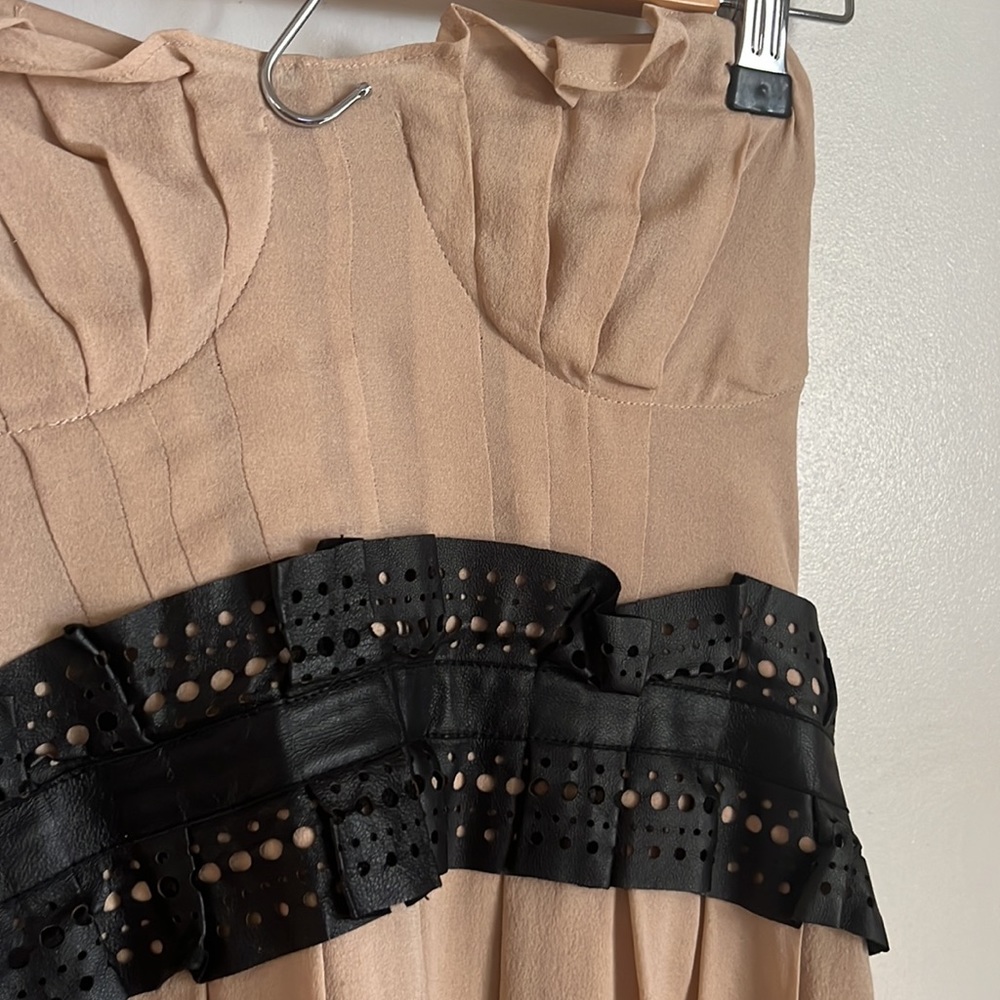 Elizabeth and James Sleeveless Silk Dress